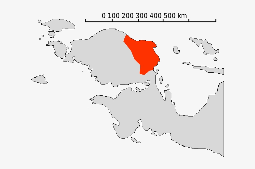 East Bird's Head Languages - Bird's Head Peninsula Map, transparent png download