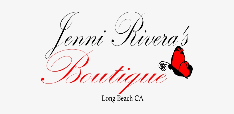 Well This Is My Logo Design Called Jenni Rivera's Boutique - Calligraphy, transparent png download