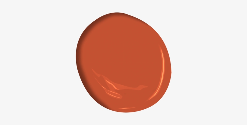 Fireball Orange - Blood Orange Benjamin Moore, transparent png download