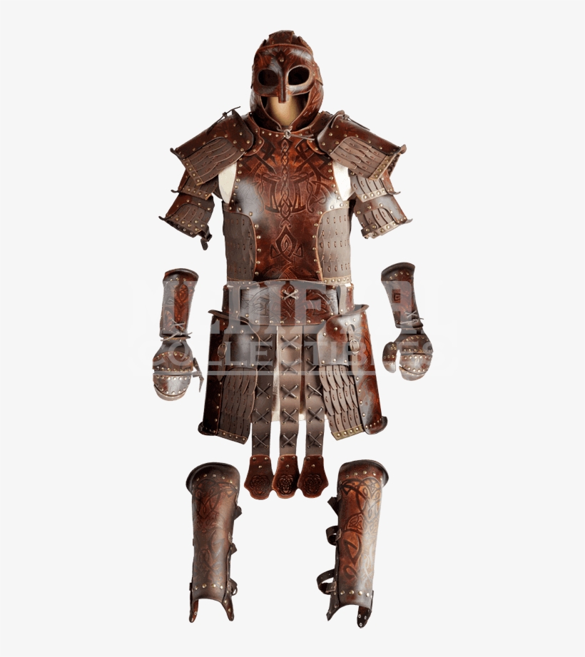 Odomar Viking Leather Greaves, transparent png download