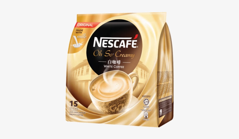 [nescafe™ Malaysia] Oh So Creamy™ White Coffee - Nescafe White Coffee, transparent png download