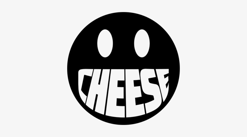 Vinilo Decorativo Cara Feliz Cheese - Circle, transparent png download
