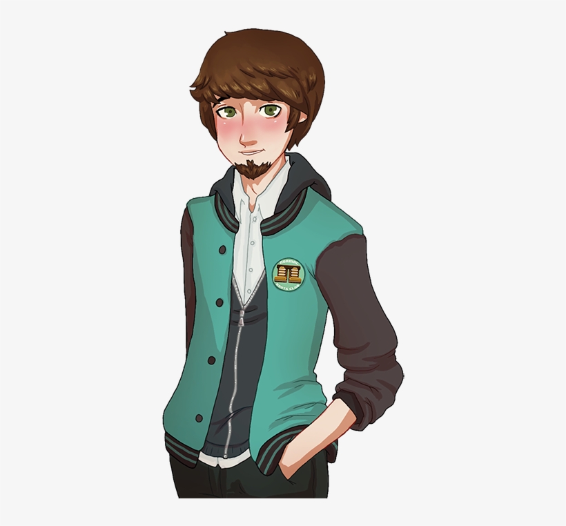 This Is The Blushing Pbg, Reblog For Pbgs Hugs - Asagao Academy Normal Boots Jacket, transparent png download