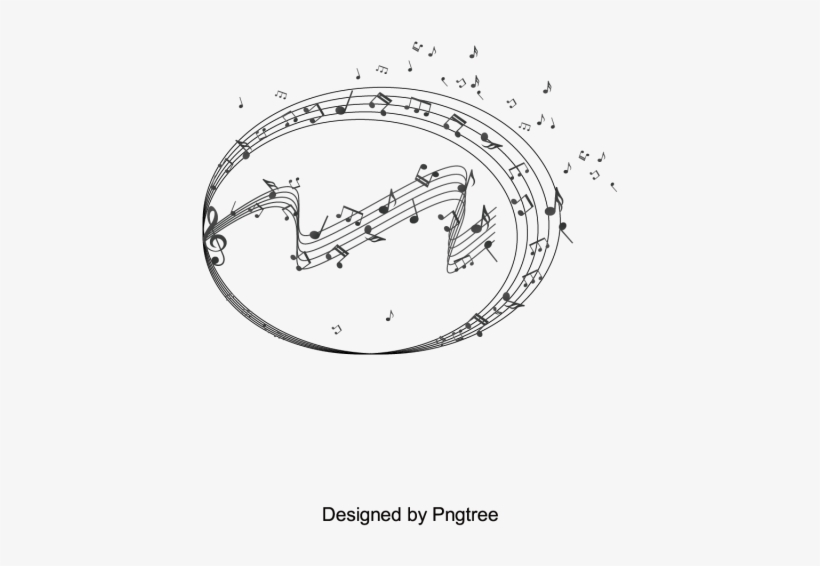 Curva Geométrica De Onda De Sonido Musica Personaje - Wave, transparent png download