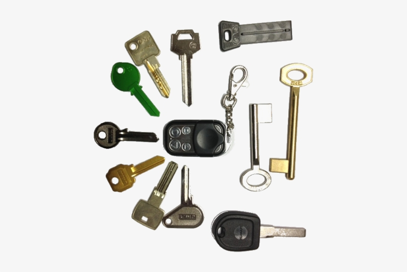 Copia De Llaves Y Mandos - Llaves De Casa Y Carro, transparent png download