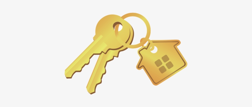 En Llave En Mano Propiedades Nos Dedicamos Íntegramente - House Keys Clipart, transparent png download