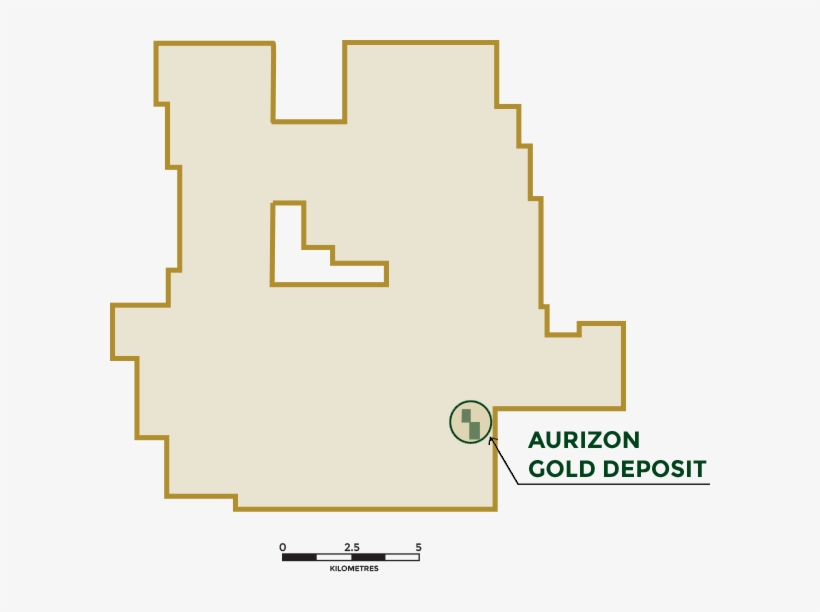 Aurizon Gold 43-101 Report - House, transparent png download