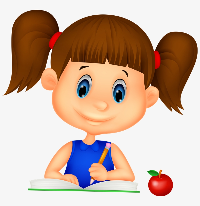 Estudiante Caricatura - Cartoon Images Of Writing, transparent png download