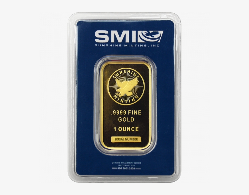 1 Oz Sunshine Gold Bars In Assay - Sunshine Gold 1 Oz, transparent png download