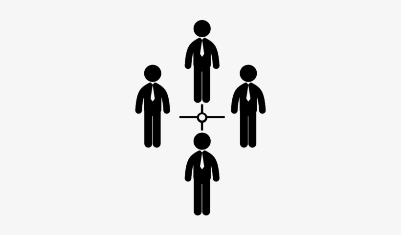 Male Business Group Of Men Vector - Grupo Etnico Icono, transparent png download