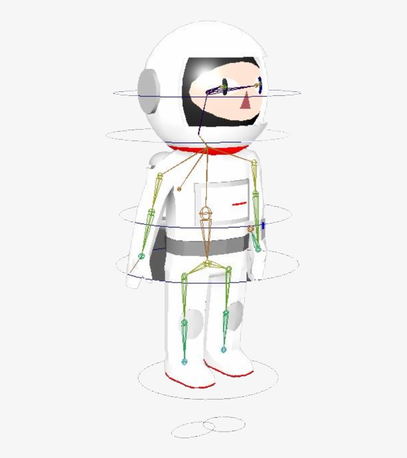 Easier Astronaut's Rig Setup - Astronaut, transparent png download