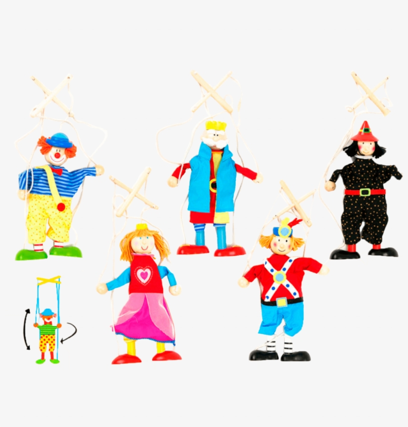 Wooden Marionette * 35 Cm - Marionnette 35cm Jouet En Bois Jeux Enfant Écologique, transparent png download