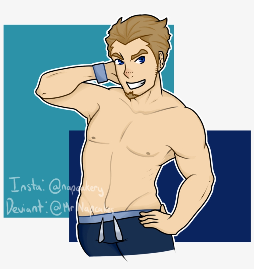 Pokemon Sun And Moon Male Swimmer Trainer By Mrnapcakes-dapejm8 - Swimmer Sun And Moon, transparent png download