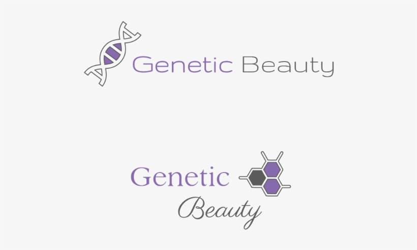 Logo Design For Genetic Beauty Vector Graphic Design - Graphic Design, transparent png download