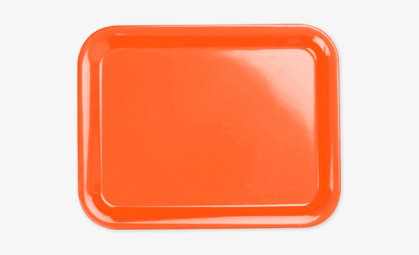 Plain Orange Serving Tray - Serving Tray, transparent png download
