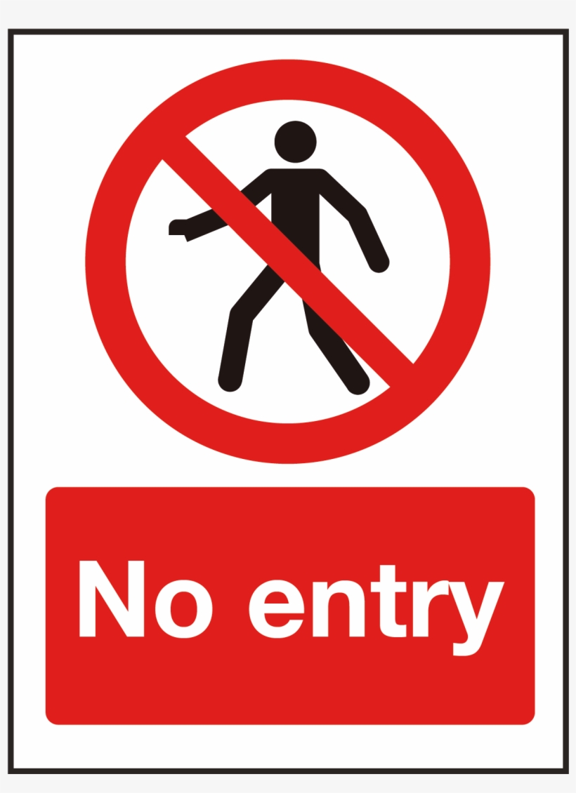 No Entry Sign Uk, transparent png download