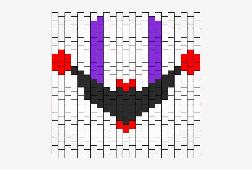 Marionette Puppet Fnaf Mask Bead Pattern - Plur, transparent png download