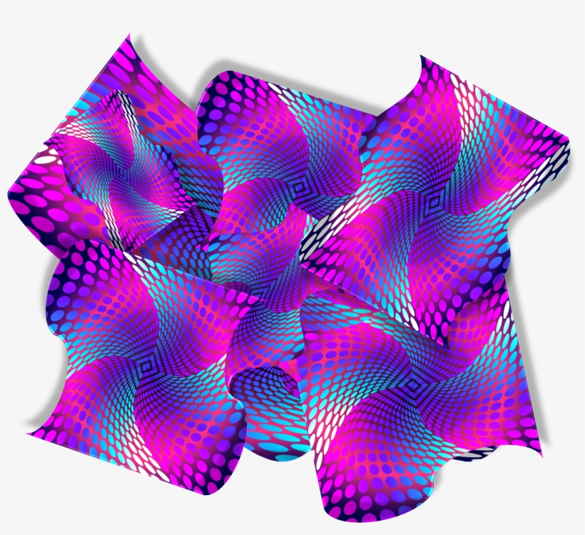 Purple Blue Pink 3d Abstract Dots 738186 - Blue Purple Pink Backgrounds, transparent png download