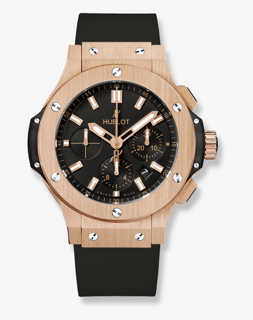 Big Bang Gold - Hublot Big Bang Gold Diamonds, transparent png download