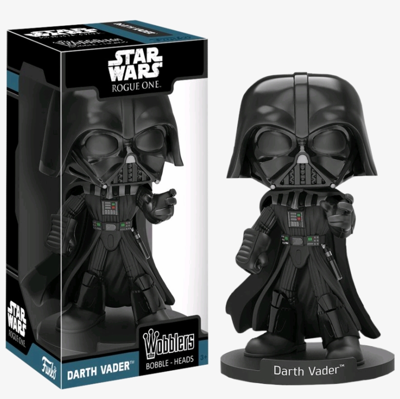 Darth Vader Wobble Bobble Head - Rogue One Darth Vader Funko, transparent png download