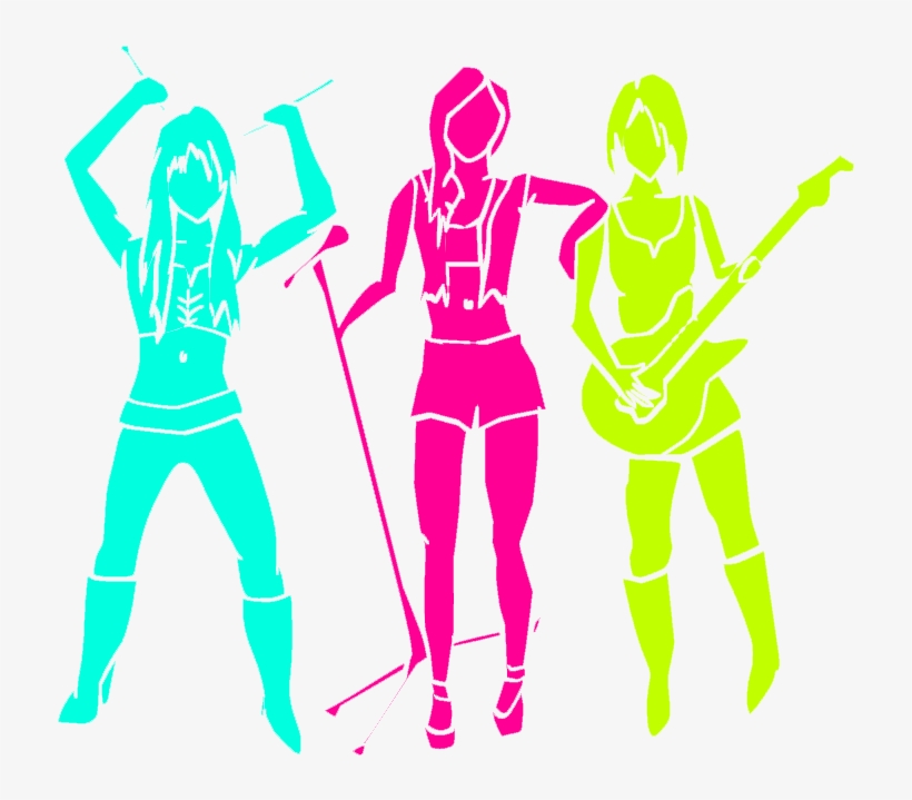 Rock & Roll Freedom Of Speech Russian Girlband Pussy - Illustration, transparent png download