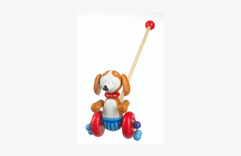 Winnie The Pooh & Piglet Cart - Orange Tree Toys Push Along Wooden Sammy, transparent png download