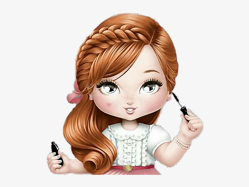 Jolie Rimel Makeup Maquiagem Cute Girl Garota Kawai - Jolie Tilibra Wallpaper 2014 Pet, transparent png download
