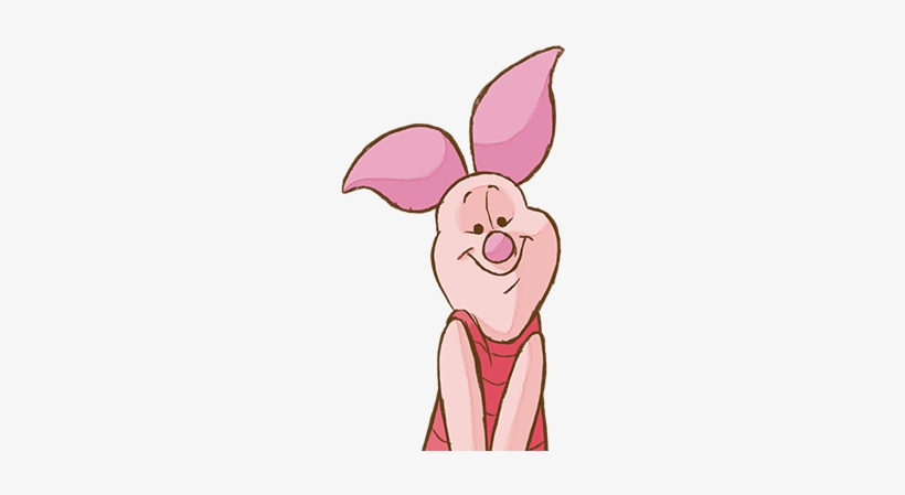 Winnie The Pooh - Wigglewalls 5" Piglet Winnie The Pooh Disney Removable, transparent png download
