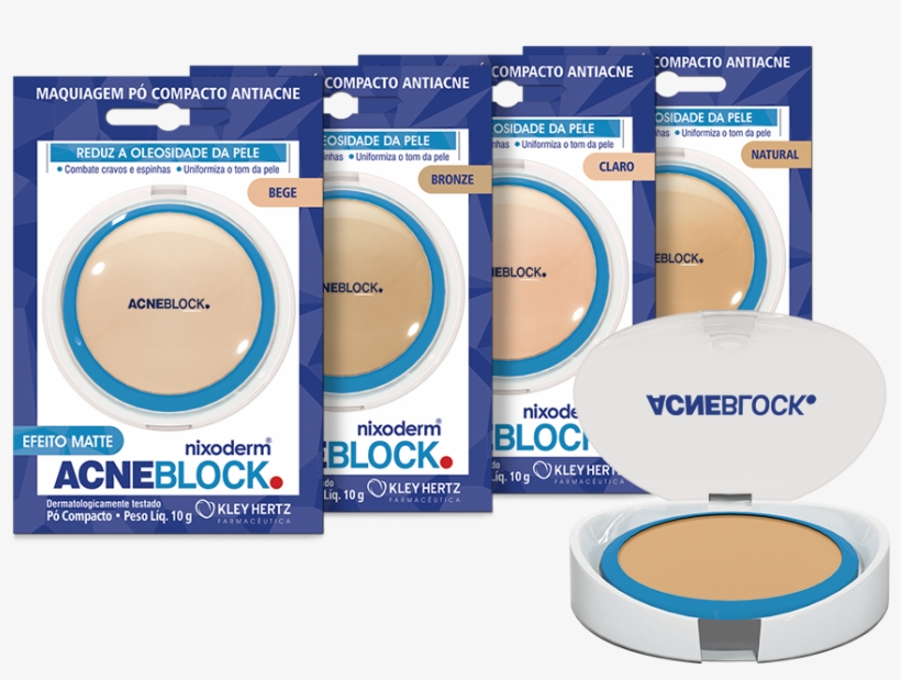Acneblock Maquiagem Familia - Acneblock Maquiagem, transparent png download