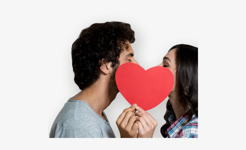 Some Unique Valentine's Day Photo Ideas - Kissing Romantically, transparent png download