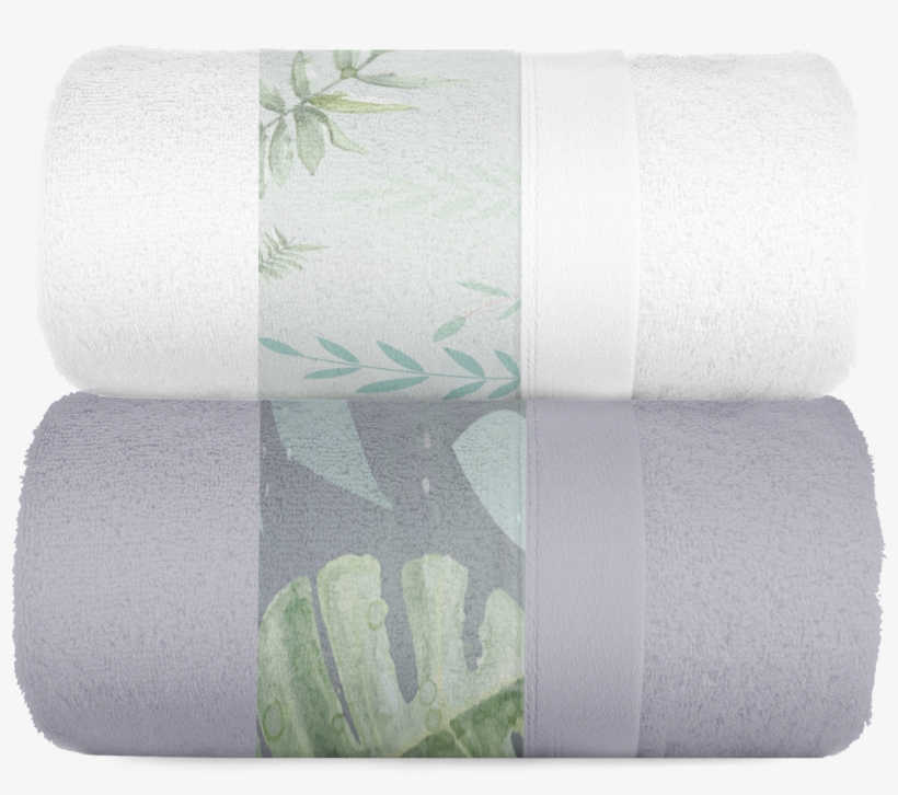 Jogo Banho Folhas V - Cylinder, transparent png download