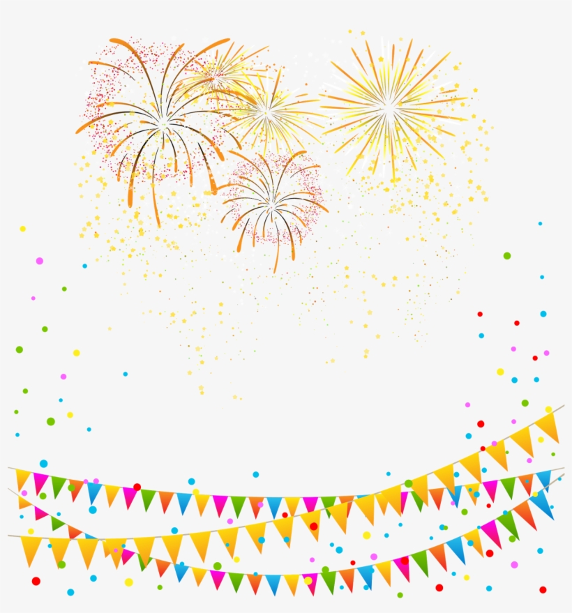 Images For Vector Flags And Crackers - Crackers Png Vector, transparent png download