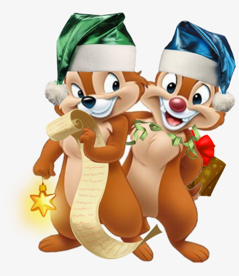 Mes Png De Noël - Chip And Dale, transparent png download