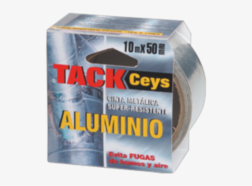 Cinta Adhesiva De Aluminio Tackceys Aluminio De Ceys - Cinta Adhesiva Tubo Escape, transparent png download
