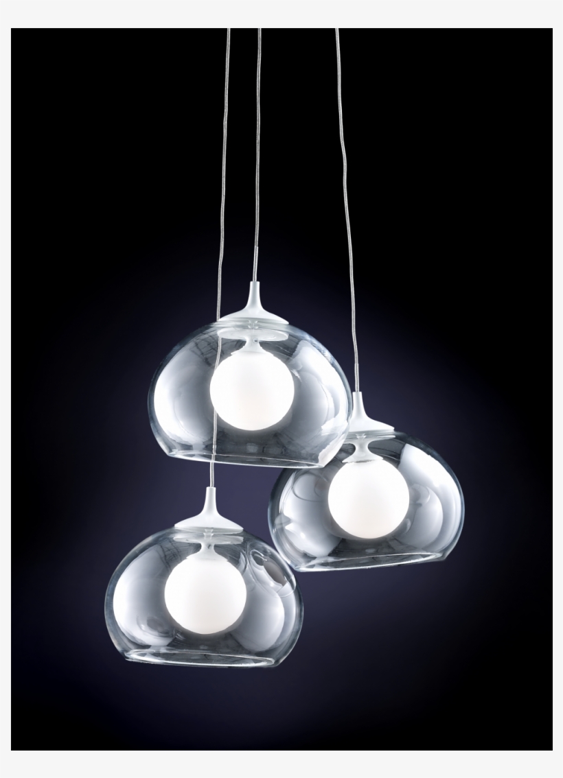 Mizuko Lámparas De Techo Transparente Cromado Vidrio - Still Life Photography, transparent png download