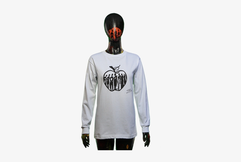 "the Cool People Of The Big Apple" Painted T-shirt - Hoodie, transparent png download
