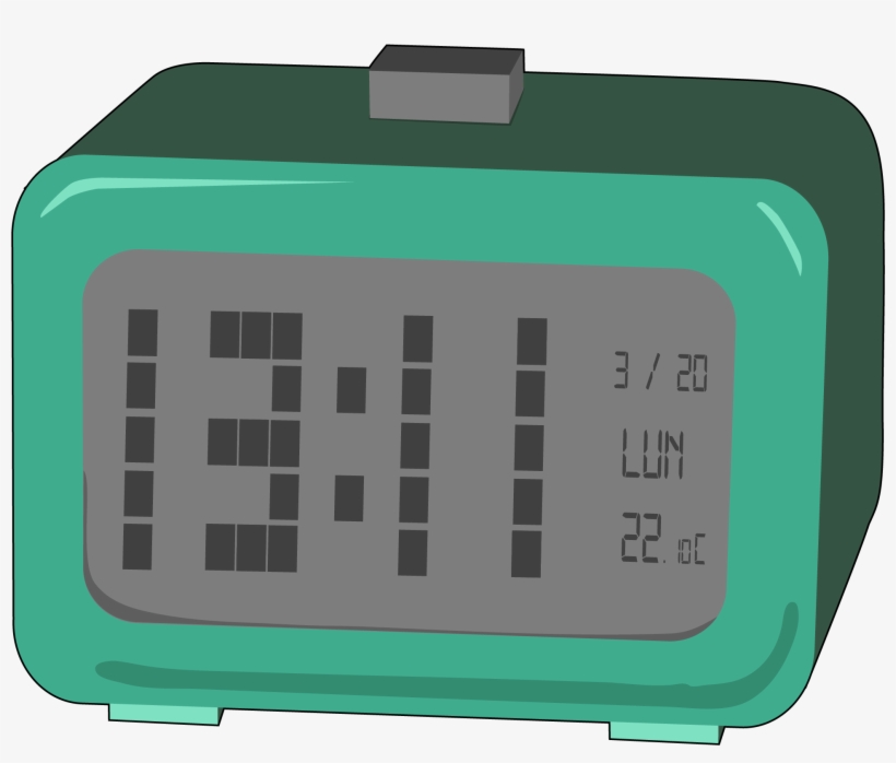 Despertador - Radio Clock, transparent png download