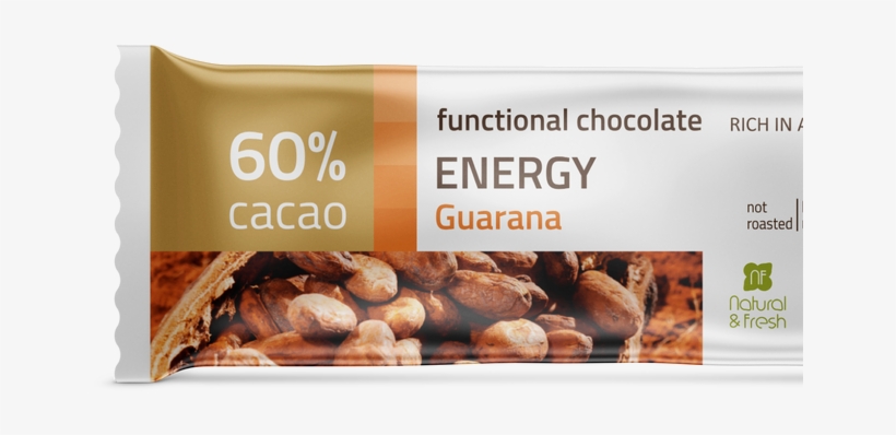 Energy Guarana - Vitalo Funkční Čokoláda Energy 25g, transparent png download
