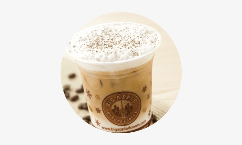 Coffee - Big Apple Donut And Coffee, transparent png download