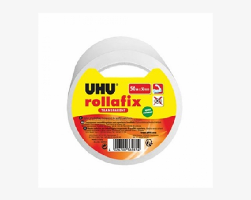 Tape Uhu Transparent (l X W) 25 M X 19 Mm, transparent png download