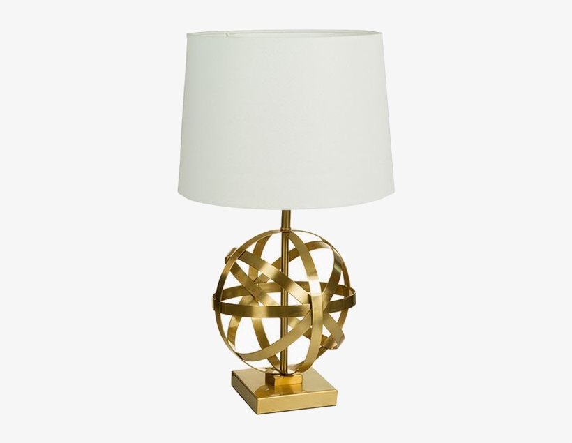11961 Lampara Metalic - Lampy Stołowe Złoto Białe, transparent png download