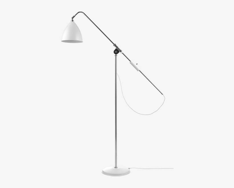 La Colección De Lámparas Bestlite Fue Diseñada Por - Bestlite Bl4 Floor Lamp, Chrome/white, transparent png download