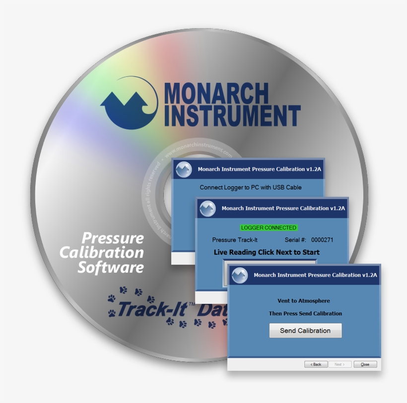Track-it™ Pressure Calibration Software - Cd, transparent png download