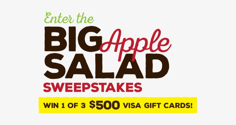 Big Salad Logo - Rules No Purchase 2018 Carolina Card, transparent png download