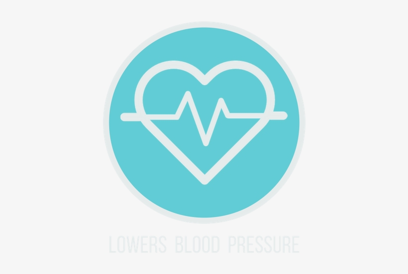 Lowers Blood Pressure Icon - White Well Being Icon Png, transparent png download