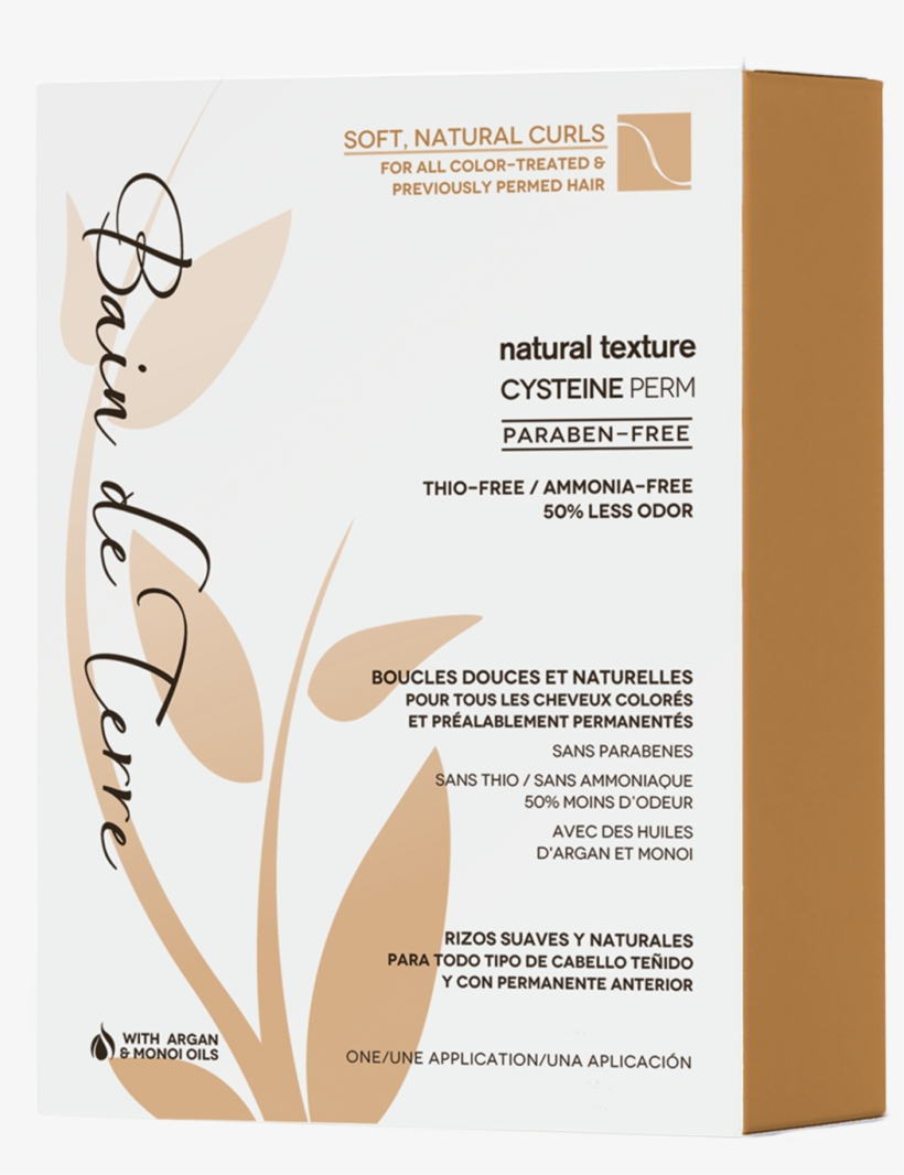 Natural Texture Cysteine Color-treated - Bain De Terre, transparent png download