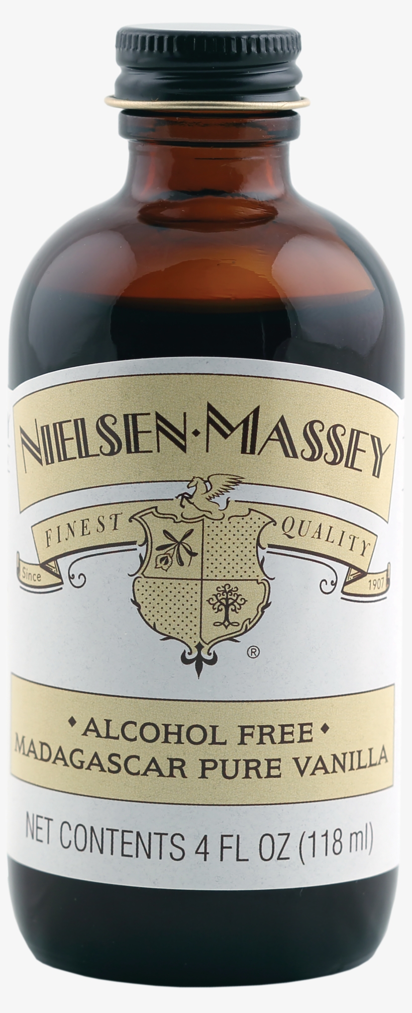 Made Using Beans From Madagascar, This All-natural - Nielsen Massey Pure Lemon Extracts - 2 Fl Oz Bottle, transparent png download