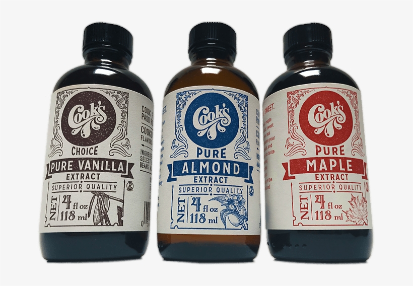 3 Flavor Extract - Glass Bottle, transparent png download