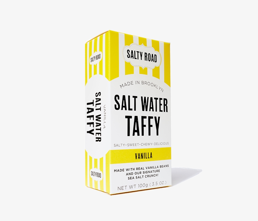Salt Clipart Vanilla Extract - Salty Road Sea Salt Caramel Salt Water Taffy, transparent png download