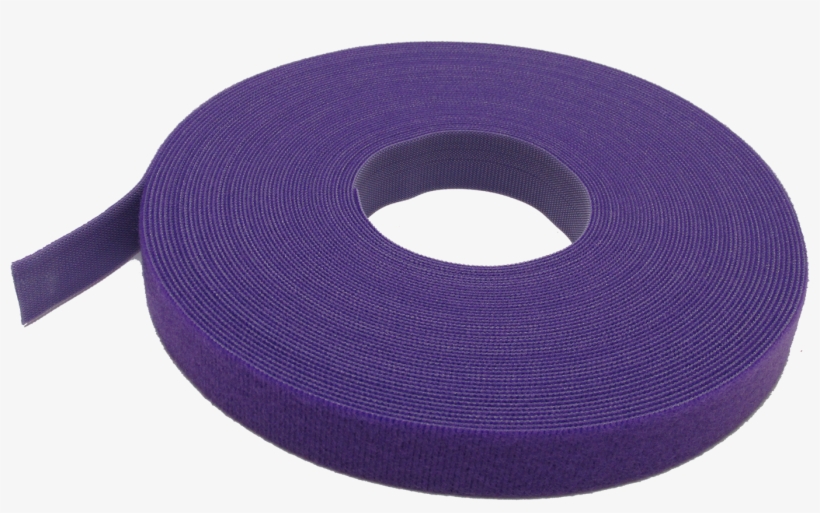 3/8" Purple One Wrap® Tape 25 Yard Rolls - Velcro 1 2, transparent png download